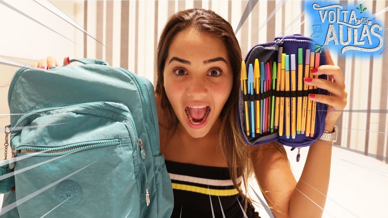 MEU MATERIAL ESCOLAR 2019 - ARRUMANDO