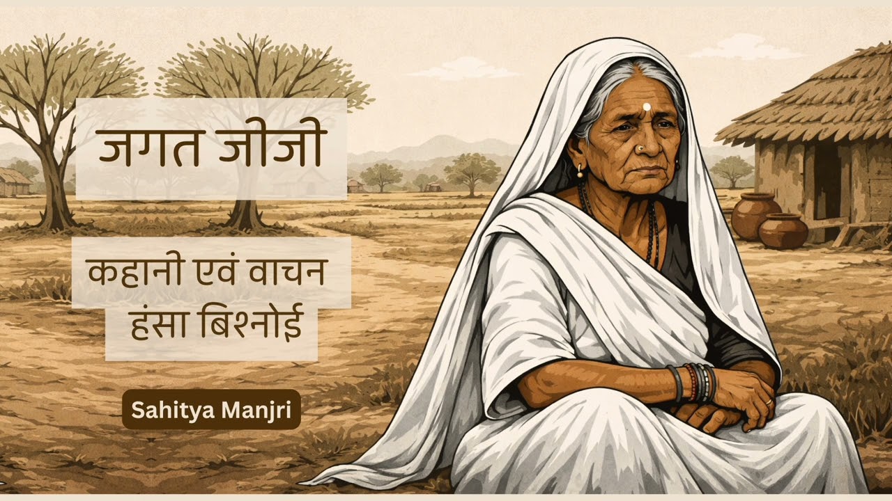 कहानी - जगत जीजी | ग्रामीण जीवन | एक ग्रामीण वृद्धा | कहानीकार -हंसा बिश्नोई |