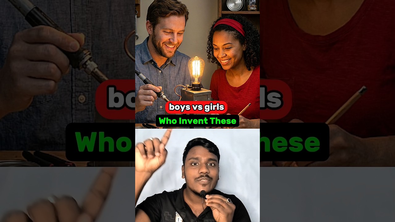Boys or Girls? Who invented These Things Challenge? 🤯 