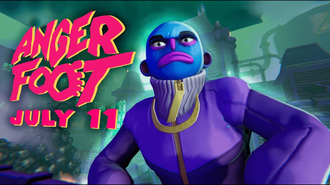 10 straight minutes of First-Person-BOOTER gameplay | Anger Foot