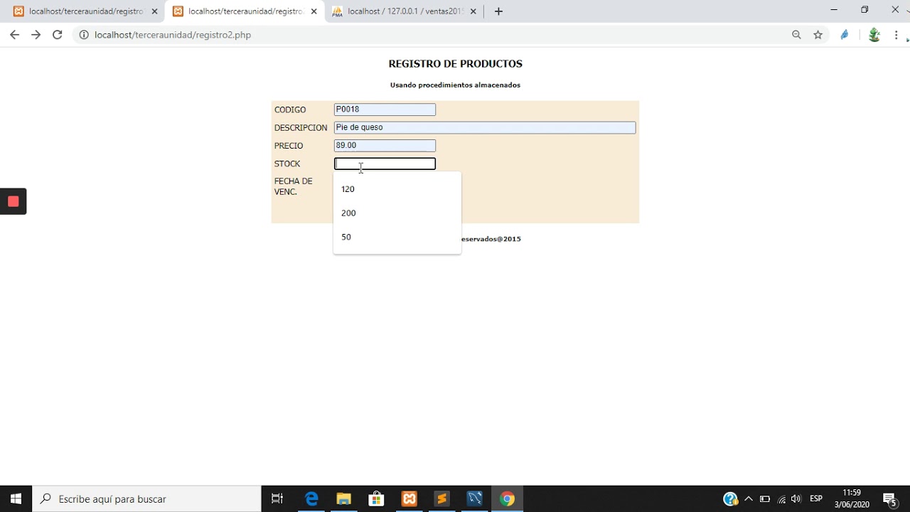 Insertar Datos a MySQL desde PHP part2