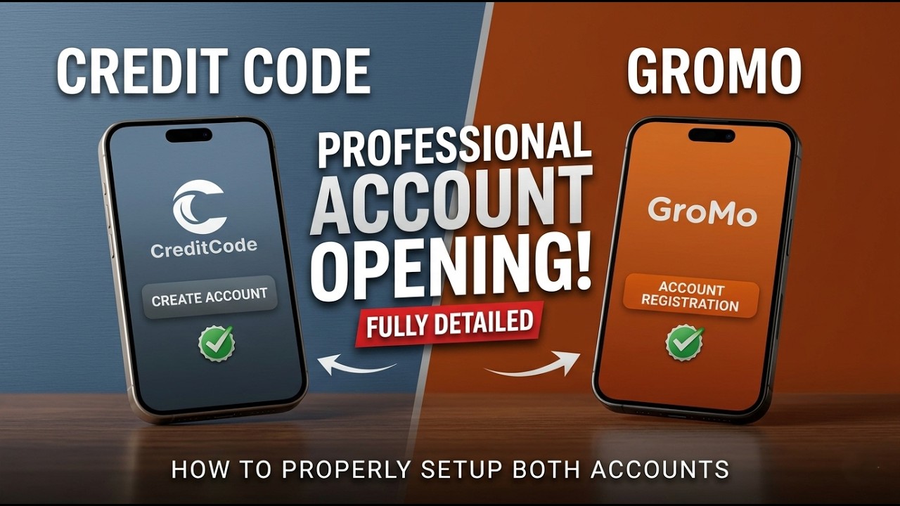 CreditCode & Gromo Complete Guide: Register, Open Account & Referral Part 1