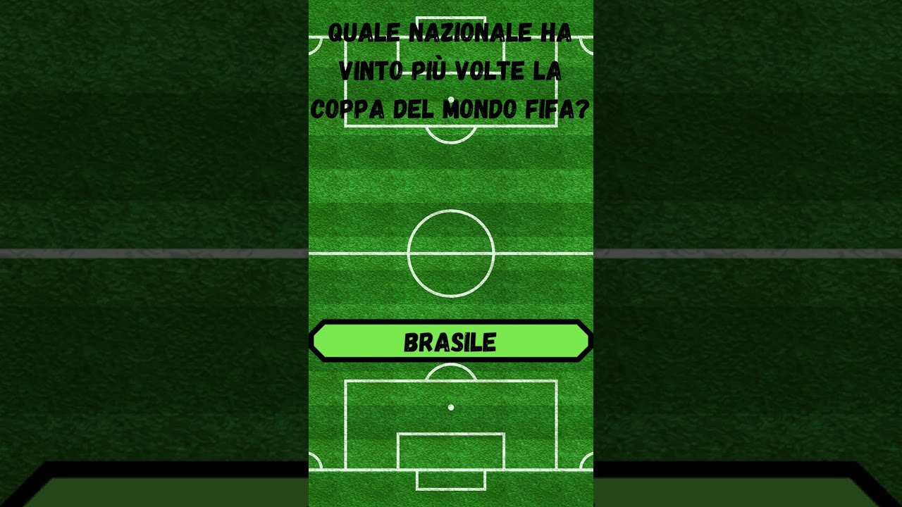 Calcio Challenge: Metti alla prova la tua conoscenza! #shorts