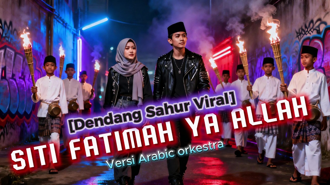 Dendang Sahur Viral - Siti fatimah Ya Allah - Versi Arabic Rockestra - cover by denz,#cover