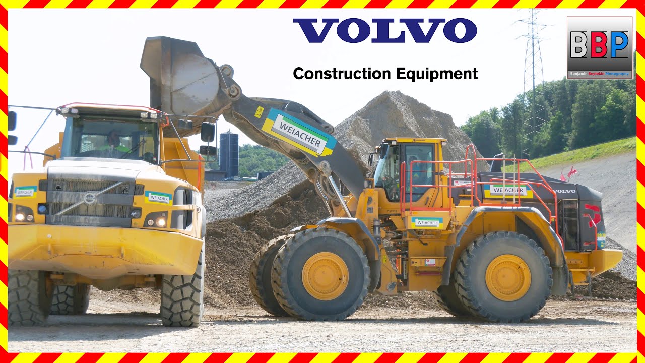 Volvo L350H, A25G, A35G, Weiacher Kies, 2023.
