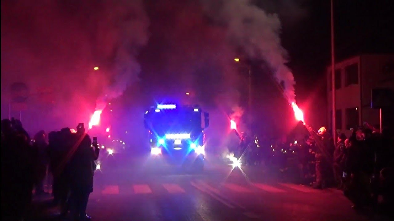 [Przywitanie nowego wozu] OSP Osiek nad Notecią 559[P]20 GCBA 7/52 SCANIA P450 4×4  SZCZEŚNIAK