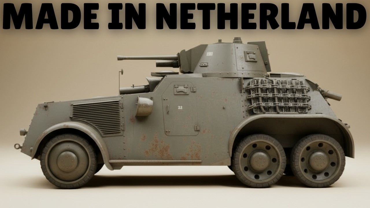 Every Netherlands Vehicle Most Used in WWII | History Rvisited