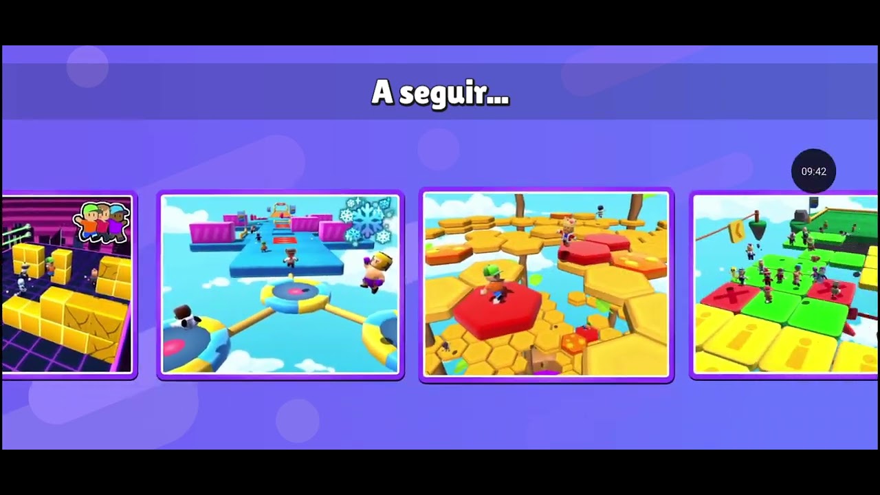Jogando stumble guys