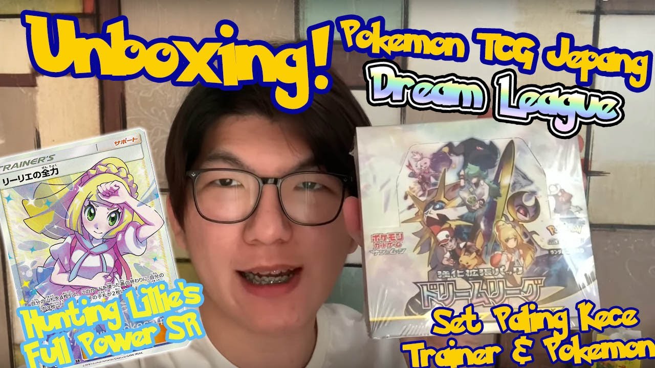 Unboxing Pokémon TCG Dream League! Set Terbaru Jepang!