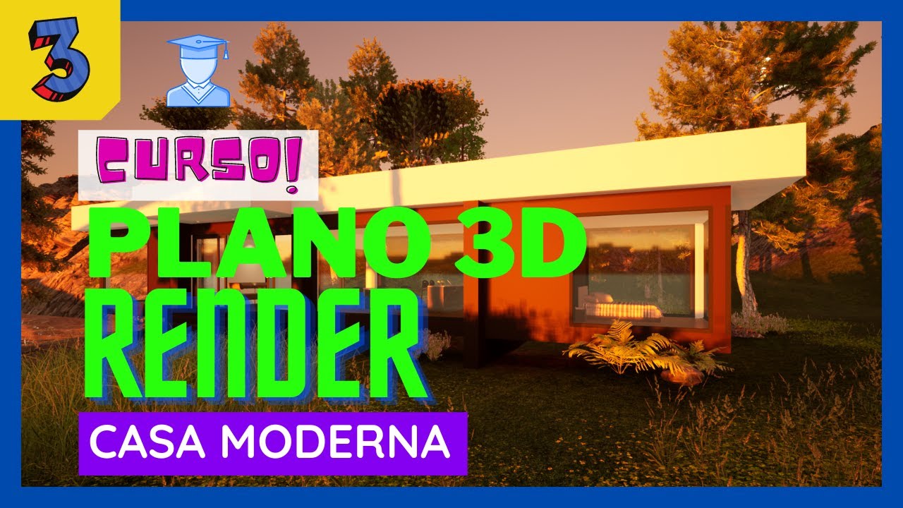👉COMO HACER RENDER Y TERRENO EN TWINMOTION 2020 💰 GRATIS y fácil sobre PLANO 3D