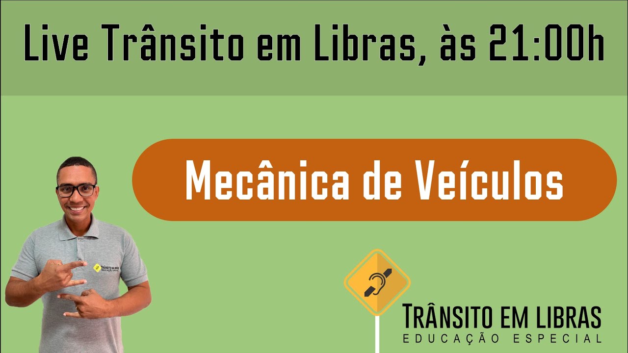 Legislação de Trânsito em Libras