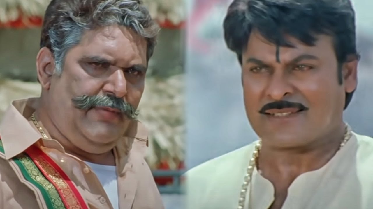 Chiranjeevi Aur Raza Murad Ka Best Fight Scene