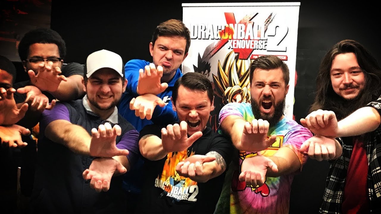 I'm Really BAD at Vlogs... Meeting up w/Squad at Bandai Namco for the XV2 DLC 5 Livestream!!