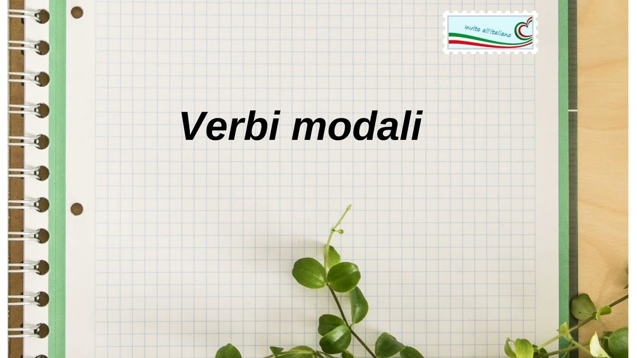 Італійська початківцям. Модальні дієслова VOLERE, POTERE, DOVERE