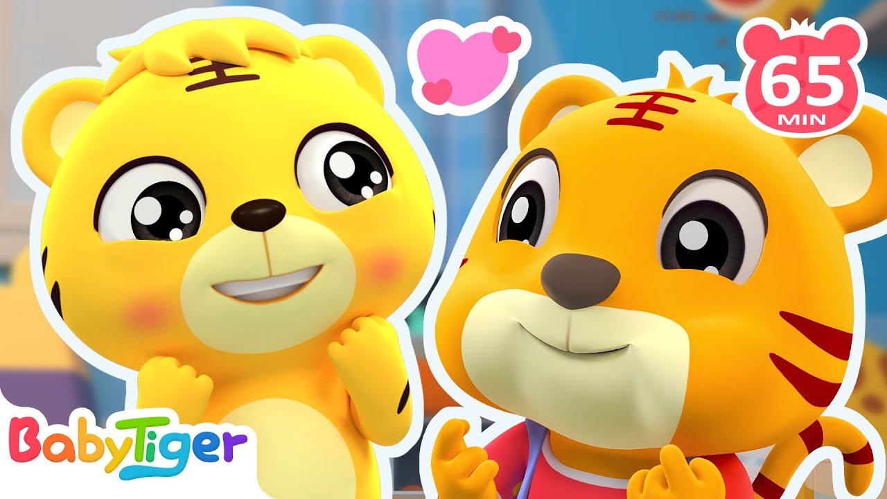 嘟嘟寶貝 | 大合集 | 經典熱門兒歌 | Kids Song | 動畫 | 童謠 | 兒童學習 | 卡通片 | Babytiger 中文 | Nursery Rhymes
