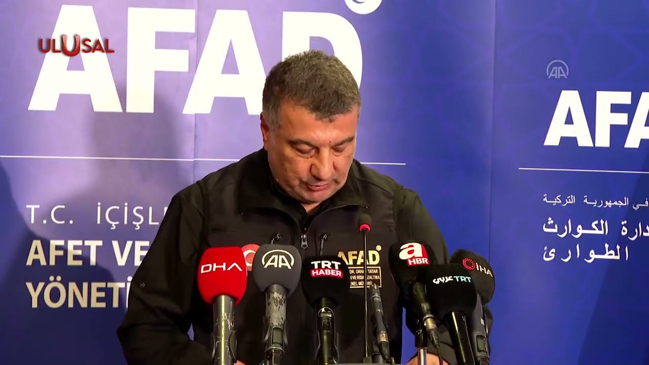 AFAD'dan Hatay depremi a&ccedil;ıklaması: 