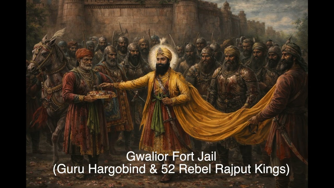 Guru Hargobind & Rajput Kings of Gwalior | Bandi Chhod | Rebel Rajputs | Punjabi Song