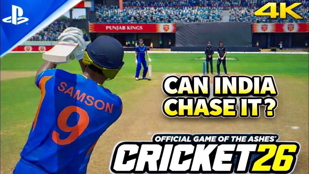 189 Runs to Win 🔥 Can India Do It ? | India vs New Zealand | Cricket 26 Gameplay 