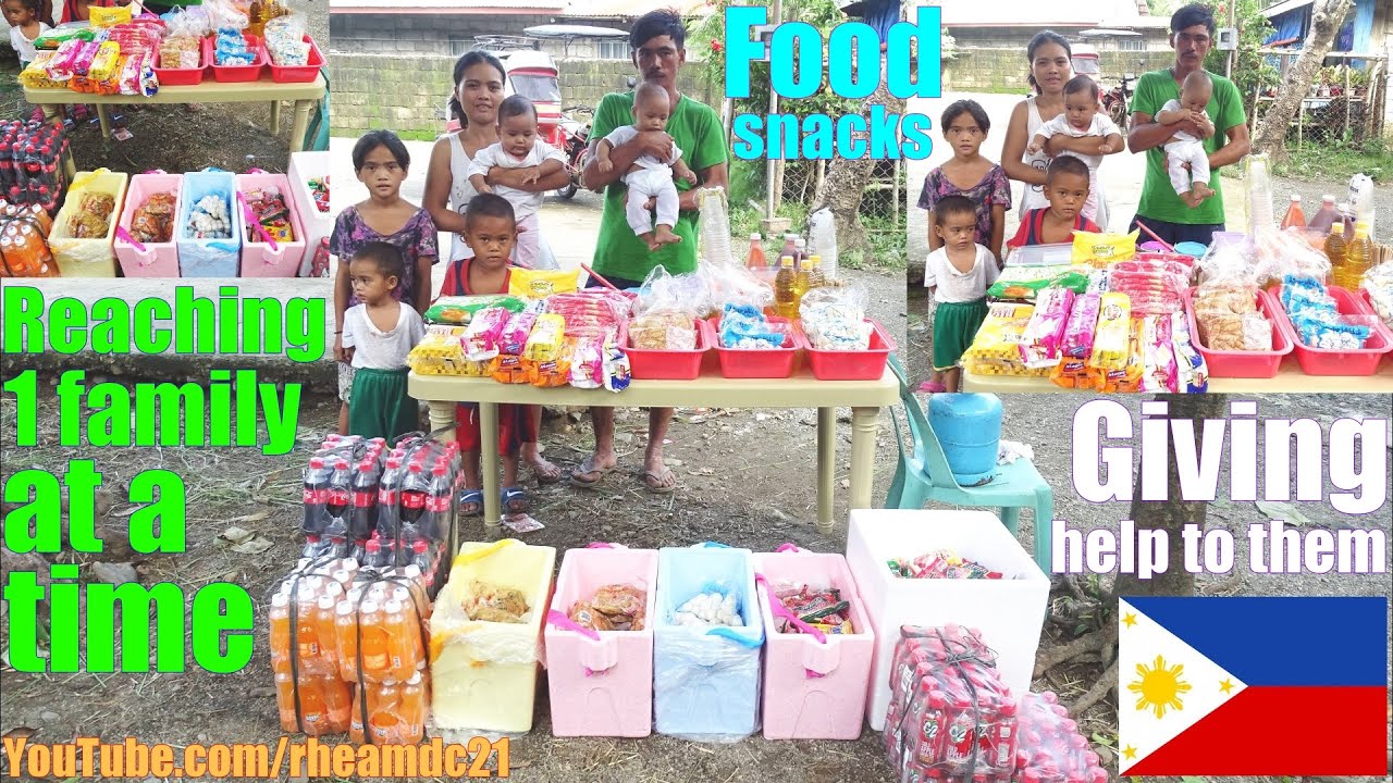 Travel to the Philippines and Give Help to Filipino Families. We Gave this Poor Family a Business...