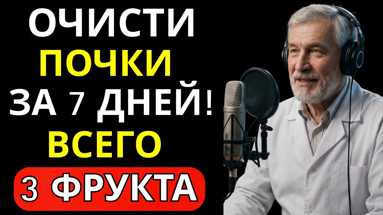 3 ФРУКТА, которые ВОССТАНАВЛИВАЮТ ПОЧКИ и 5 ОШИБОК, которые ИХ УБИВАЮТ! | Здоровье с Доктором