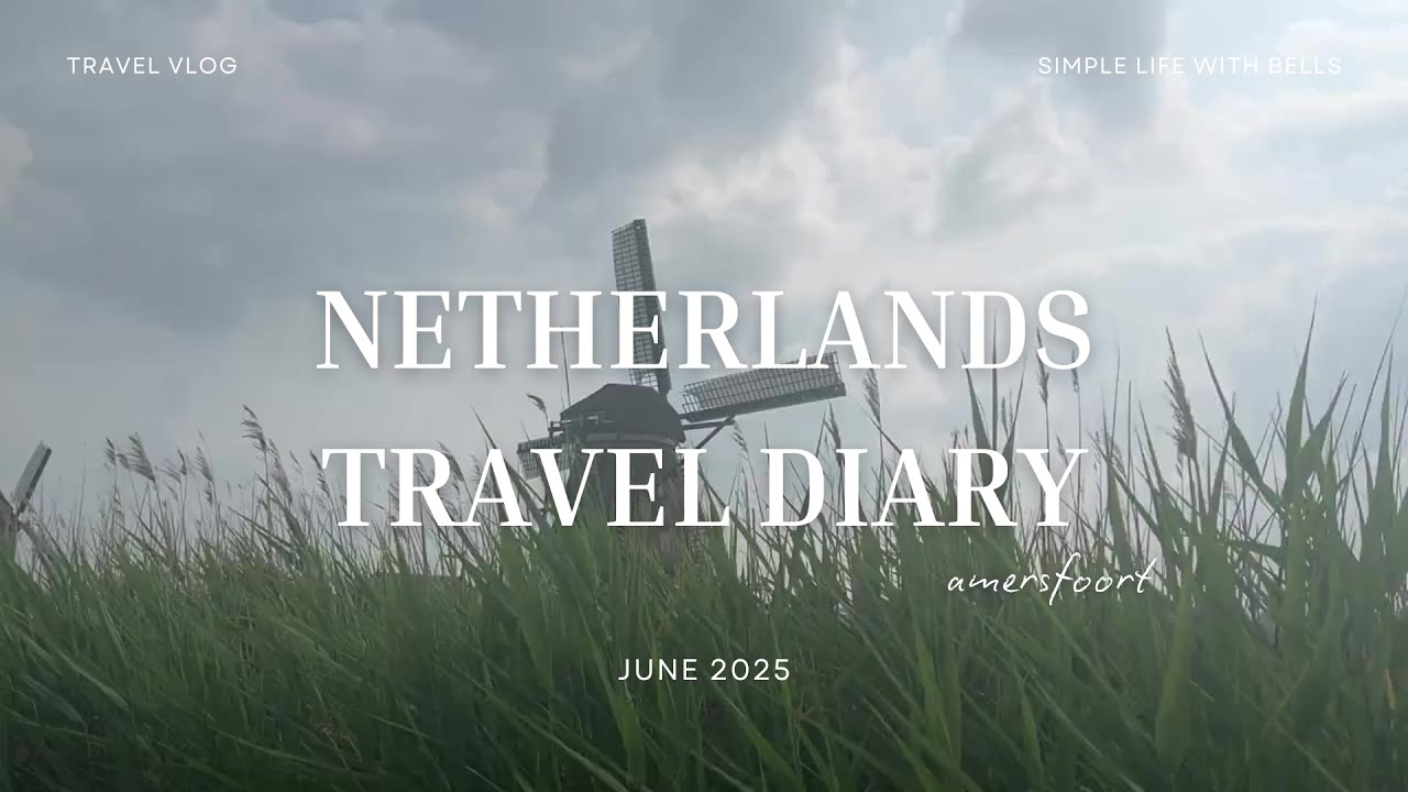netherlands vlog 2025 - small town amersfoort, miffy in utrecht, rotterdam & kinderdijk 🐰