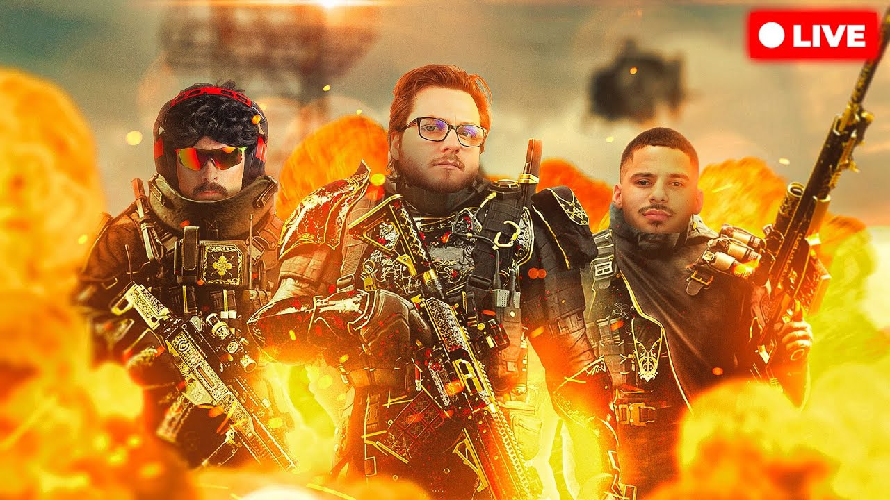 🔴LIVE - WARZONE NUKE ATTEMPTS w/ Dr.Disrespect & Destroy ☢️ | CONTROLLER GOD