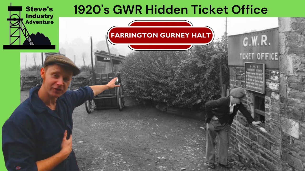 SECRET STATION! Farrington Gurney Halt [Full History Tour]