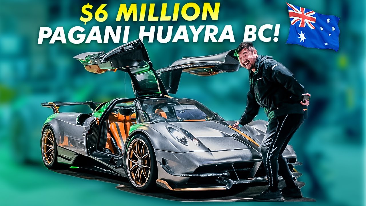 Insane Pagani Huayra BC takes over Australian car show | Alpha Royale!