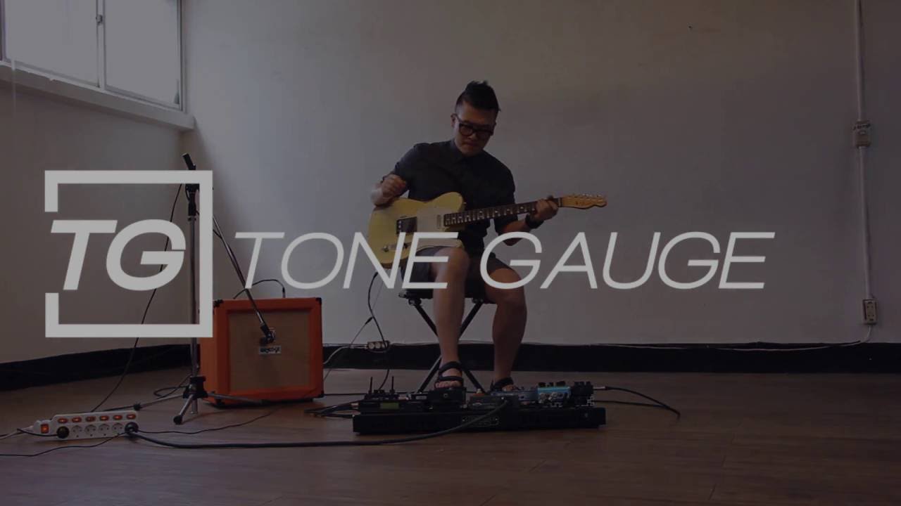 Tov OverDrive Pedal  by ToneGauge & Orange Amp  Tiny Terror
