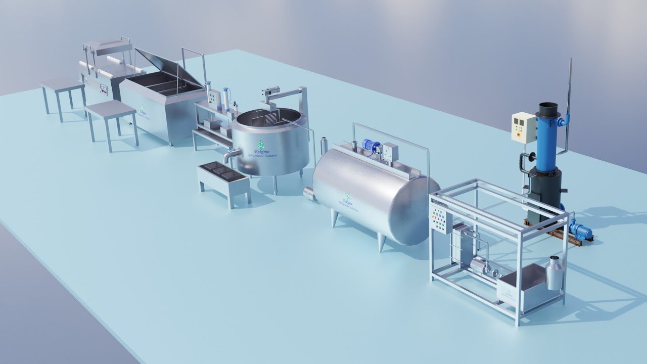 Paneer Processing Plant | Milk Processing | How to make Paneer | Eskimo Refrigeration