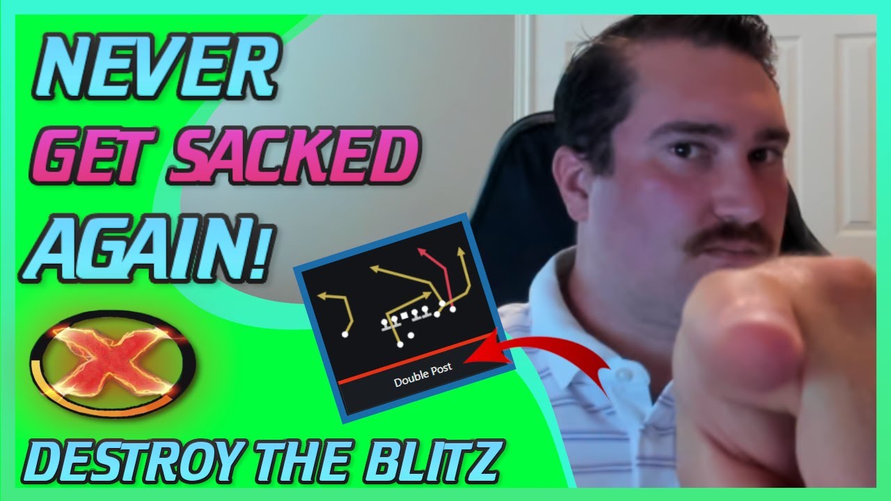 Beat The Blitz | Double Post Madden 21 Tips|  Advanced Setup Carolina Playbook
