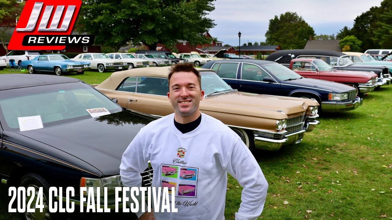 Экскурсия по выставке автомобилей GM на фестивале Cadillac Fall Festival 2024