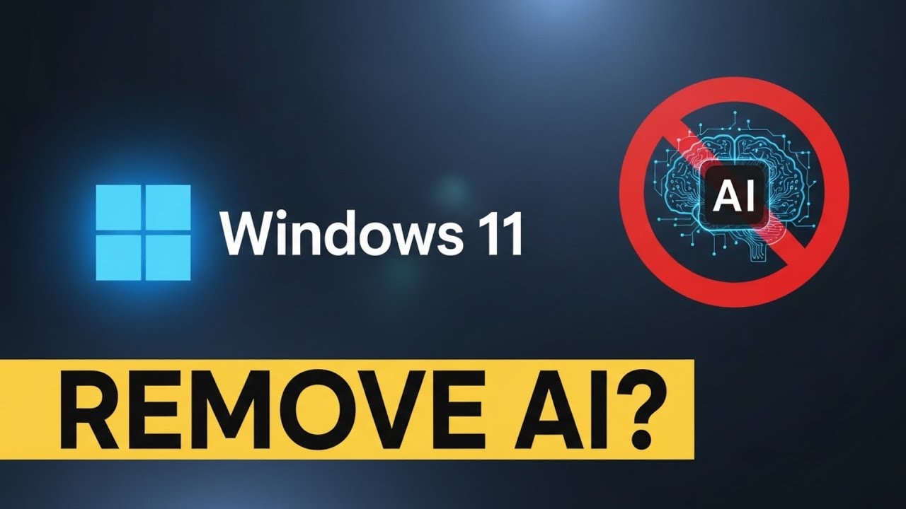 Microsoft Might Remove AI from Windows 11 — Here’s Why