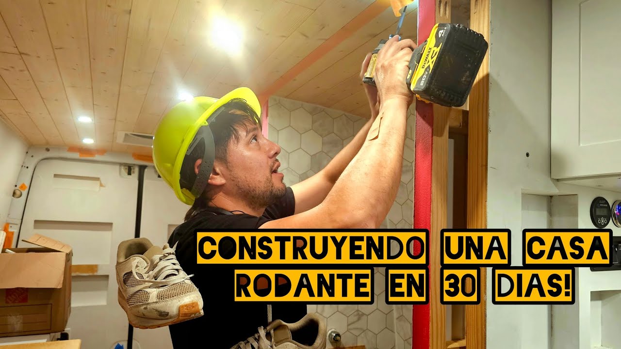 De la construcción de la van al medio maratón. ¡Nuestra aventura de cuenta regresiva en 30 dias!!! 🤯