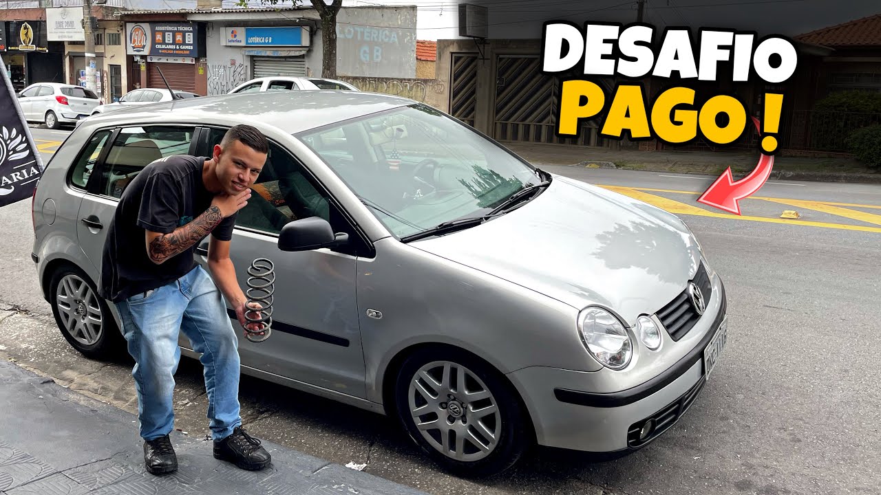 VOCÊS PEDIRAM , ENTÃO CORTAMOS A MOLA DO POLO