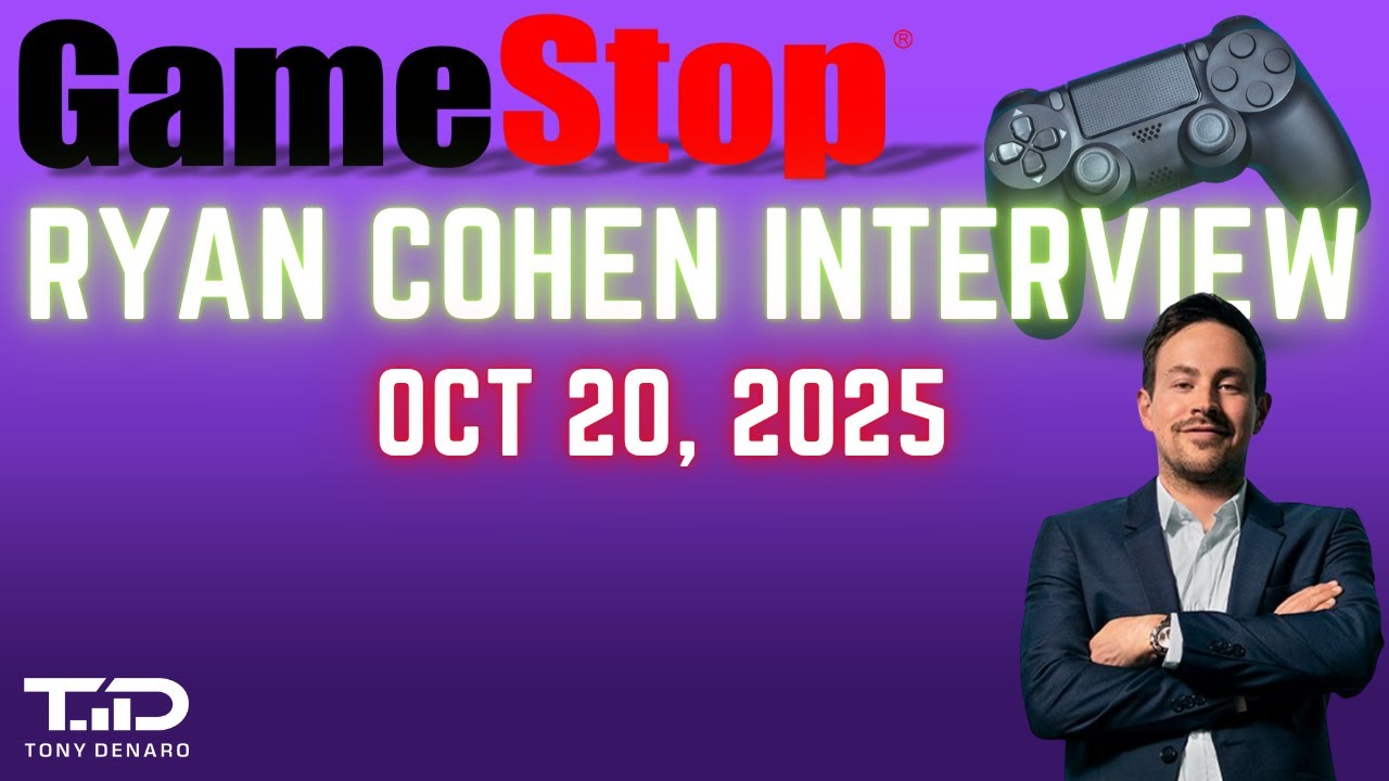 GME 🔴LIVE Ryan Cohen Interview 10/20/2025