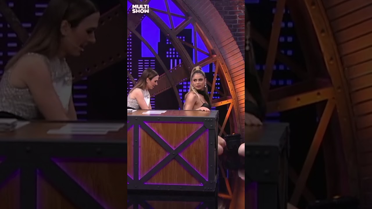 Lexa MOSTRA A BUNDA para a Tat&aacute; Werneck! | Lady Night | Humor Multishow | #Shorts