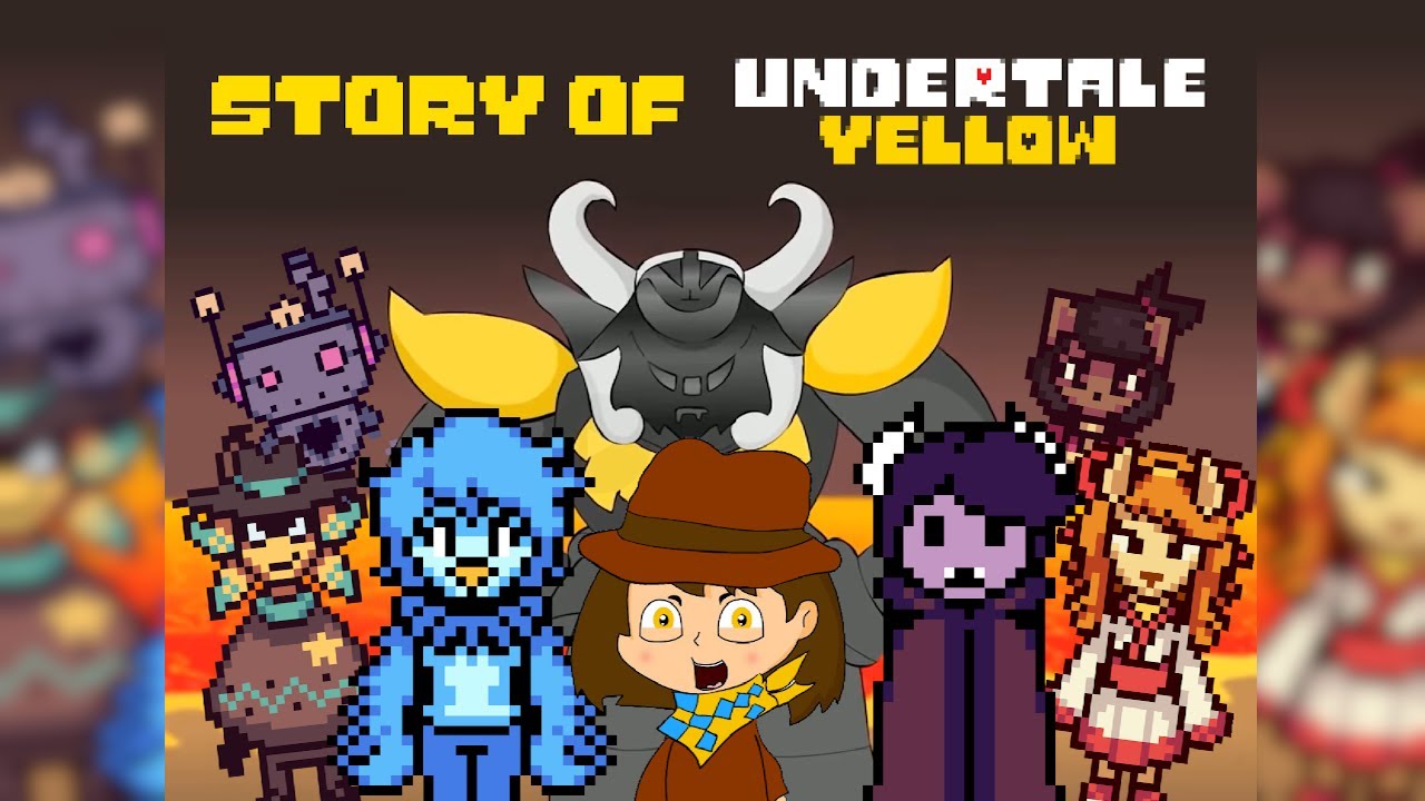 ♪ Story Of Undertale Yellow - (UNDERTALE YELLOW THE MUSICAL Parody)