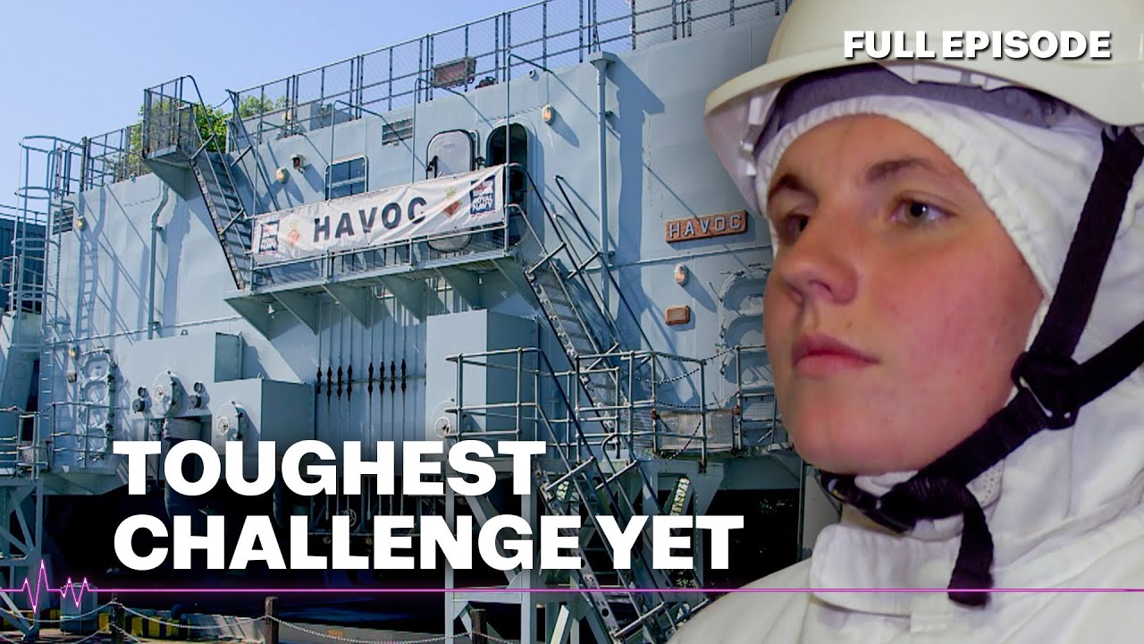 Recruit's Face 40 Tonnes Of Water In Sinking Ship Sim! | Royal Navy Sailor School | Full Episode