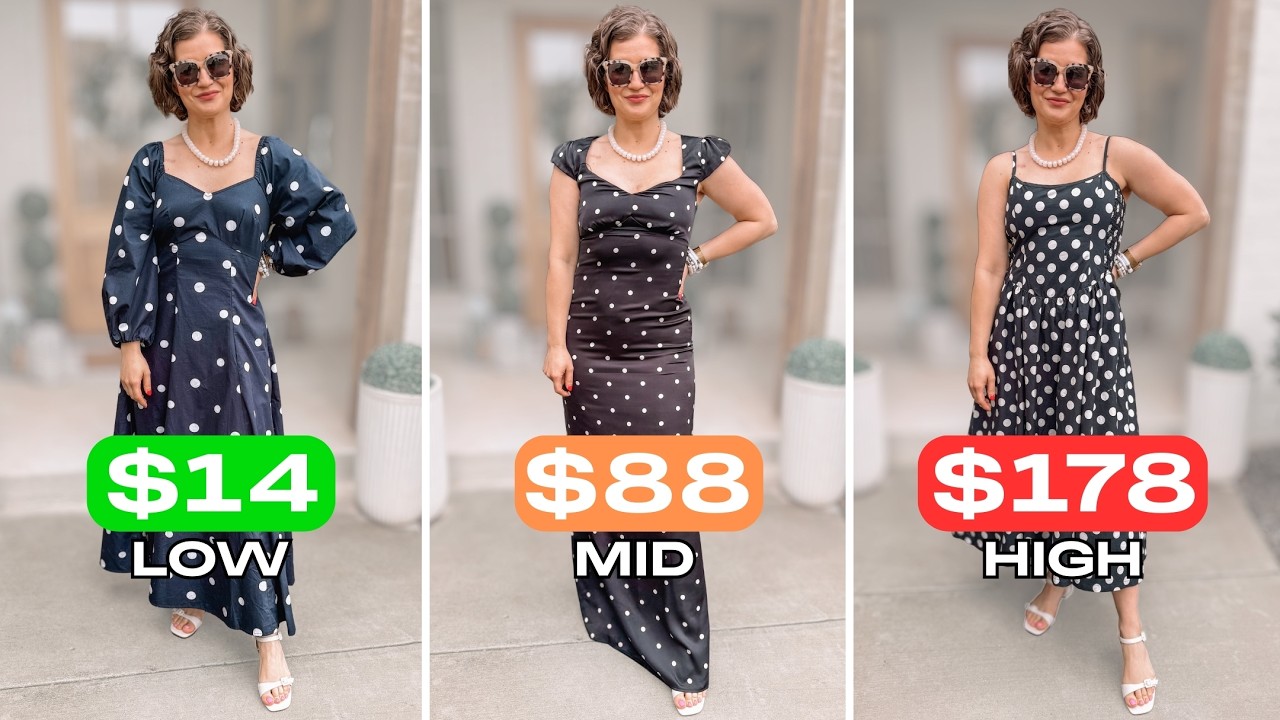 I Tested Similar Dresses at Low, Mid & High Prices (is there any difference?)