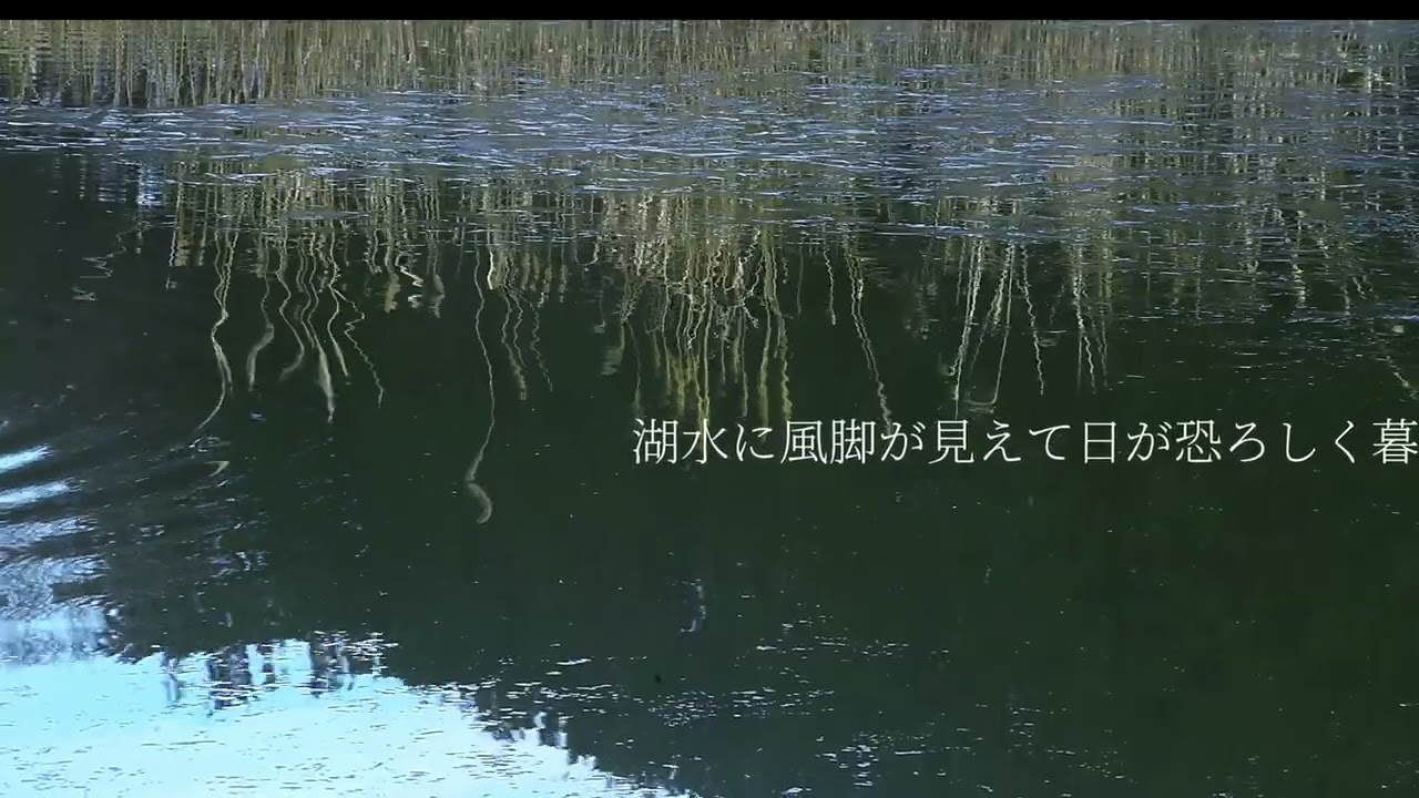 水の変様－中勘助の冬－