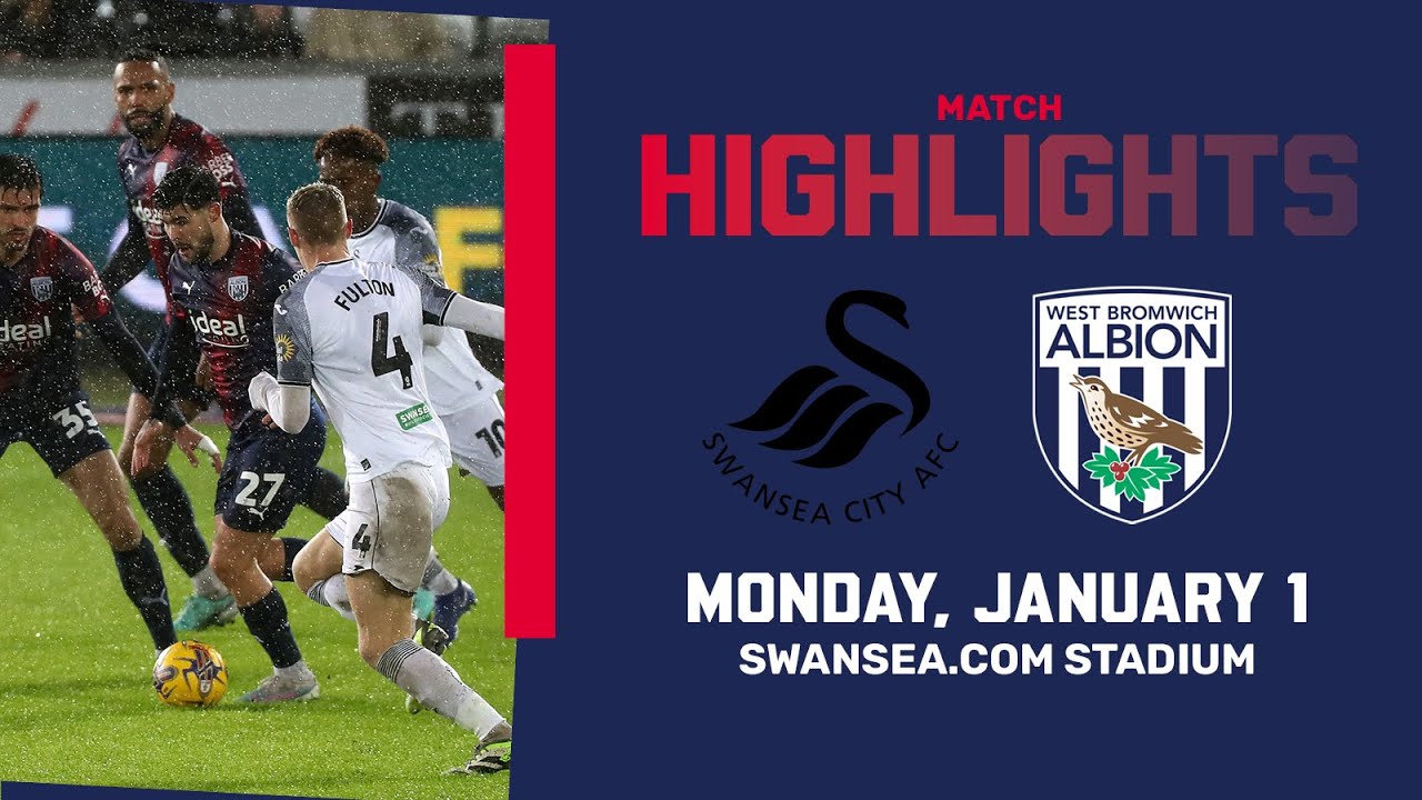 New Year's Day defeat for the Baggies in South Wales | Swansea 1-0 Albion | MATCH HIGHLIGHTS