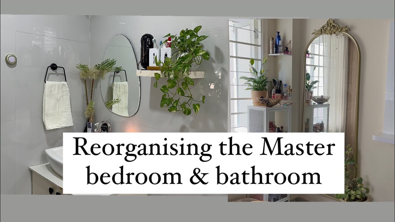 Bathroom ని కూడా organise చేస్తారా? Master bedroom and bathroom reset ||podi idly for breakfast#vlog