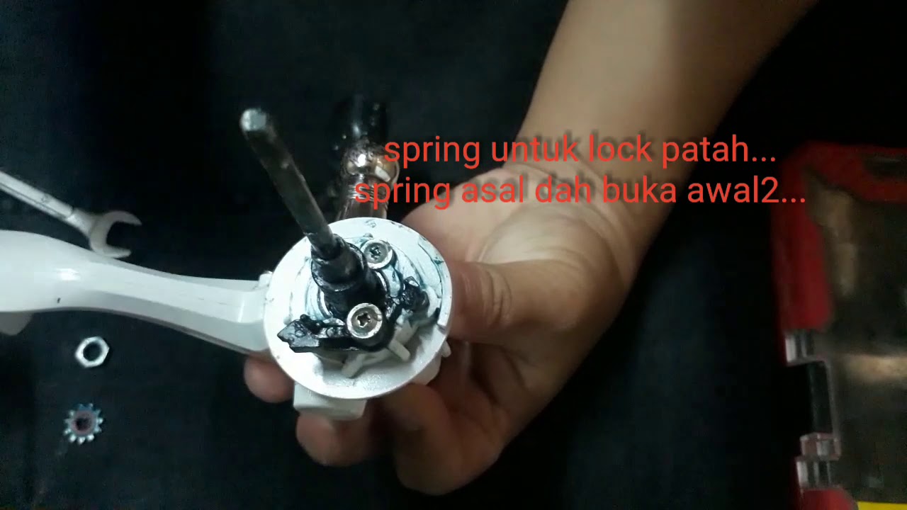 Memperbaiki anti reverse spinning reel