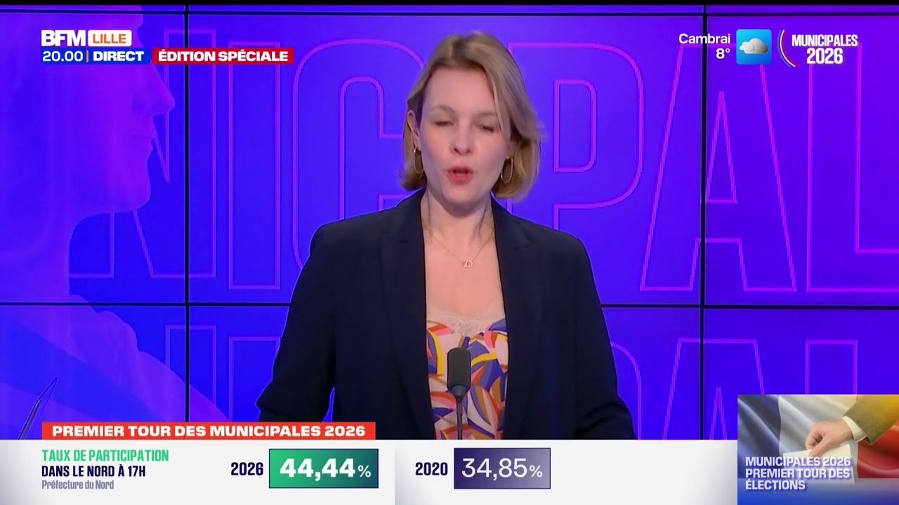 Les résultats partiels sont tombés a Lille.
