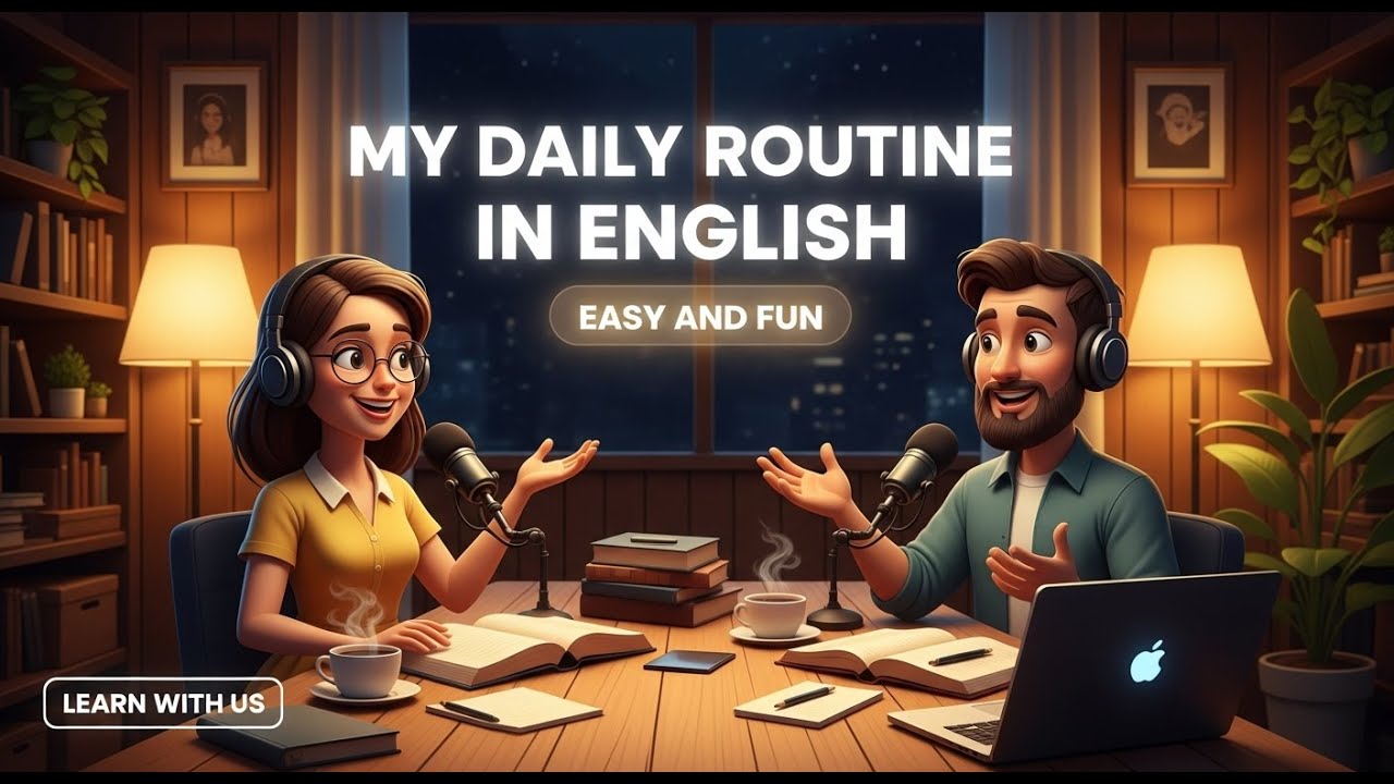 Talk About Your Day | My Daily Routine in English | English Podcast for Beginners (A1–A2)
