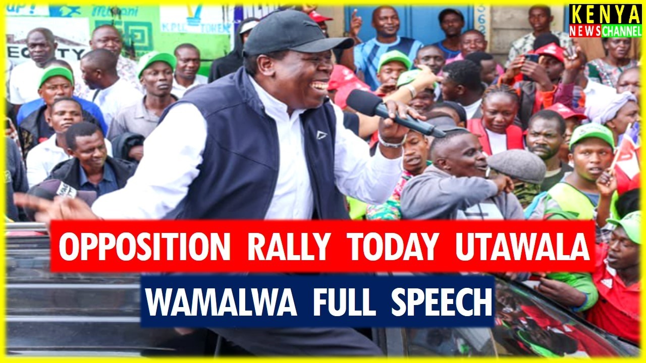 Eugene Wamalwa ON FIRE as he Destroys Ruto after Church with Matiangi & Gachagua in Utawala