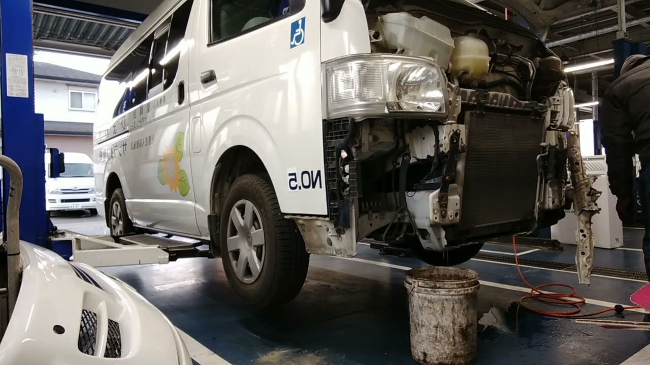 baklas radiator Hi ace tayo ka basic