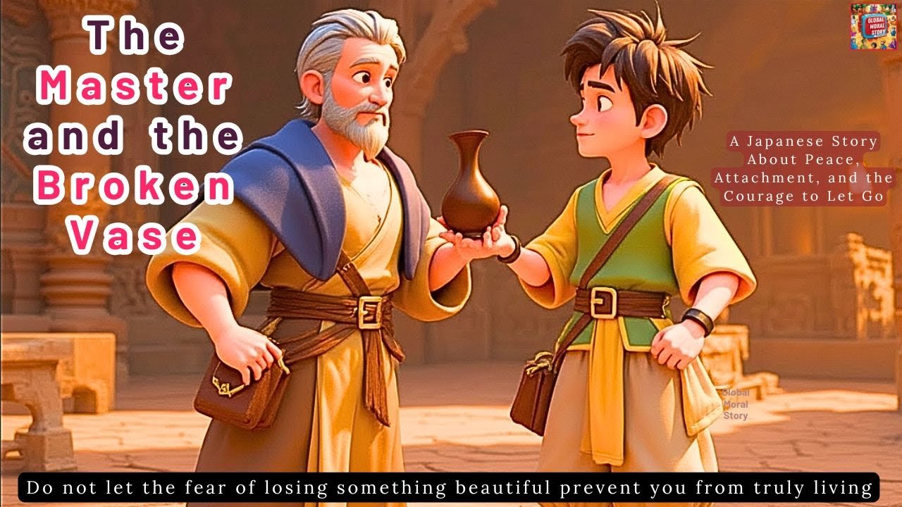 The Master and the Broken Vase - A Japanese Story about Courage to Let go #peace #letgo #japan