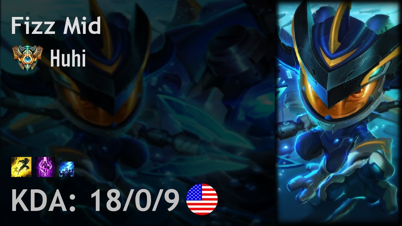 Fizz Mid vs Anivia - Huhi - NA Challenger Patch 7.20